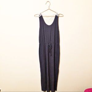 Maxi Dress with Crochet Back